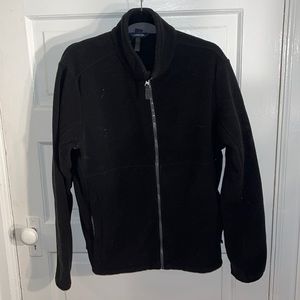 Lands End mens full zip fleece